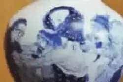 瓷画《炙艾图》赏析