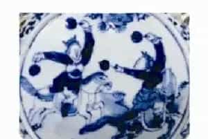 清同治《刀马人物》瓷画中的四猛八大锤是啥