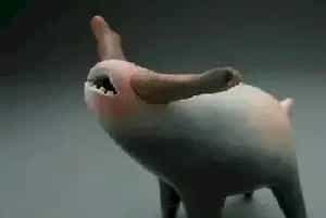 陶瓷作品欣赏：奇特的生物