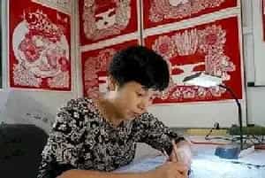 工艺美术师傅清超剪纸作品欣赏
