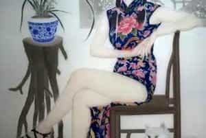工笔画家谢呈祥是大千画界的灵魂
