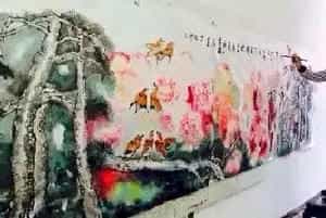 记著名花鸟画家---黄鹤庚