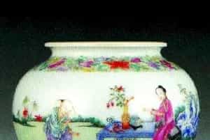 婴戏图清新活泼 人物形态可鞠