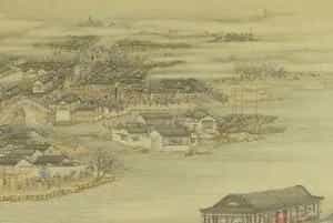 雍正十二月行乐图轴 - 故宫绘画藏品