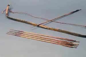 木黑牛角金桃皮弓 - 故宫武备仪仗类藏品