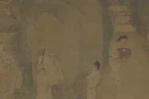 明人西园雅集图卷 - 故宫绘画藏品