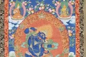 忿怒手持金刚菩萨唐卡 - 故宫宫廷宗教类藏品