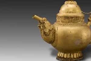 银镀金执壶 - 故宫金银锡器藏品