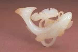 玉鱼莲坠 - 故宫玉石器藏品