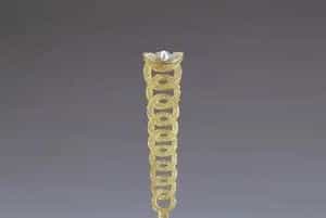 金錾连环花簪 - 故宫首饰类藏品