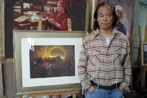 李真胜简介(油画家)陕西 西安