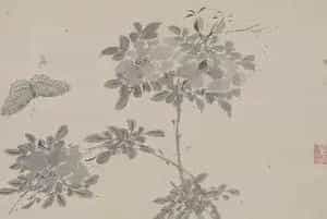 杜大成《花卉草虫图册》图赏