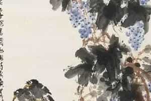 许麟庐写意花鸟作品欣赏
