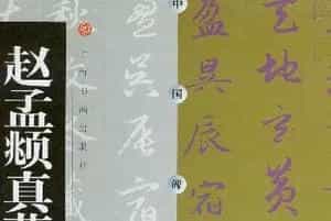 中国碑帖经典《赵孟頫真草千字文》