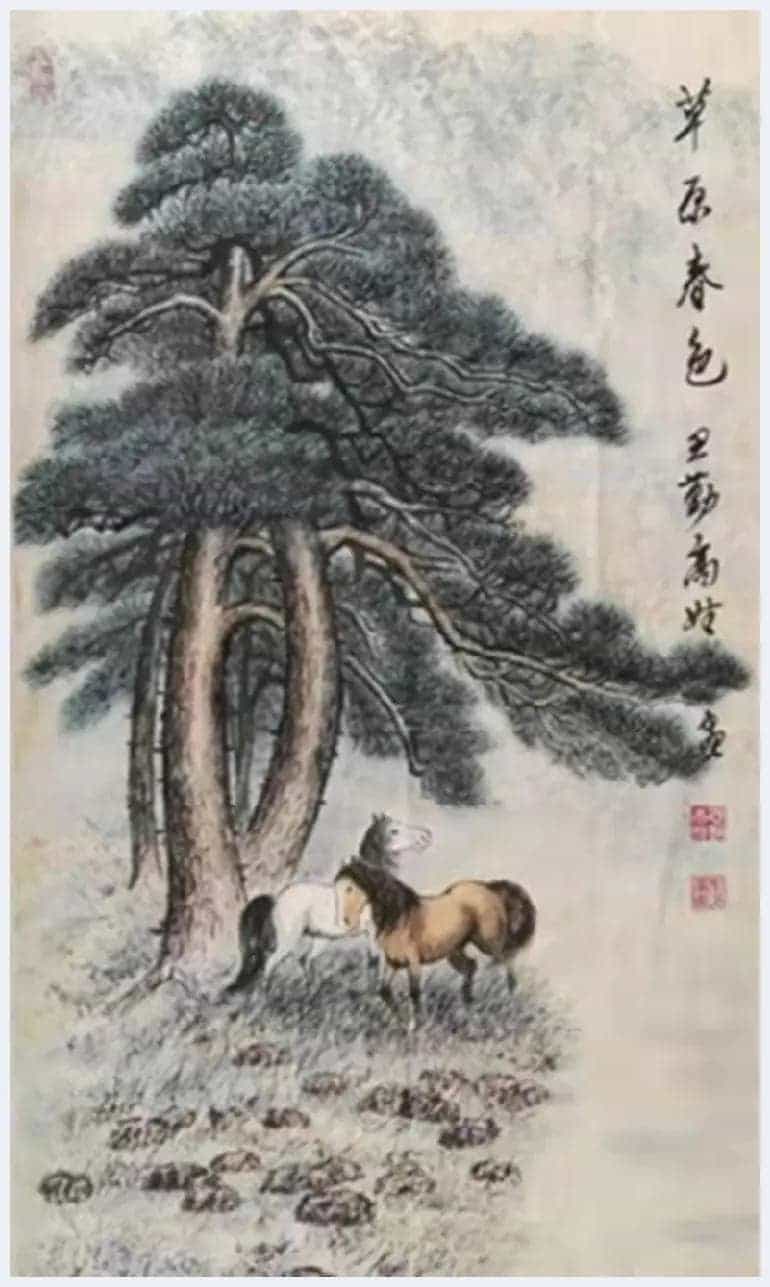 思勤高娃荣获纪念毛泽东诞辰127周年北京青少年书法展成人组金奖_第12张