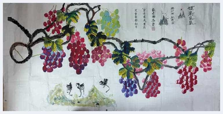 第六届“鸿儒杯”海峡两岸书画大赛初赛第一名张建梅作品赏析_第2张