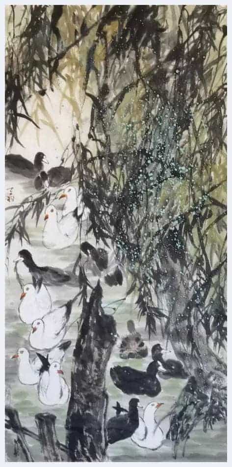 喜迎二十大 翰墨绘华章——著名画家杨跃乐_第16张
