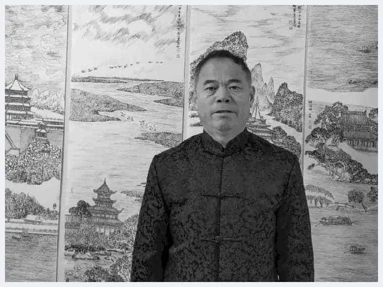 中国画的反哺——读王高吉的钢笔画_第10张