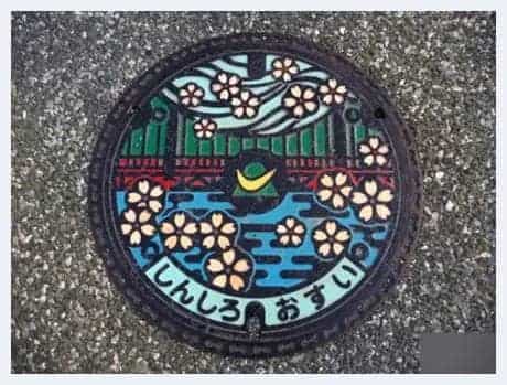 多姿多彩的日本井盖_第4张