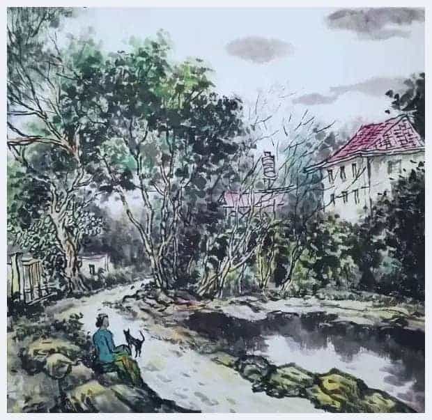 笔墨淋漓抒山水之妙 —— 洪积茂先生山水作品赏析_第4张