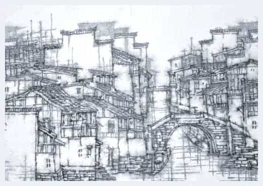 梦里水乡——朱荣耀写生作品_第7张