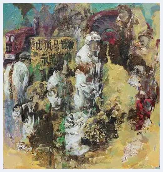 心随意动 意由心生——再谈曲宝的油画与彩墨画_第1张