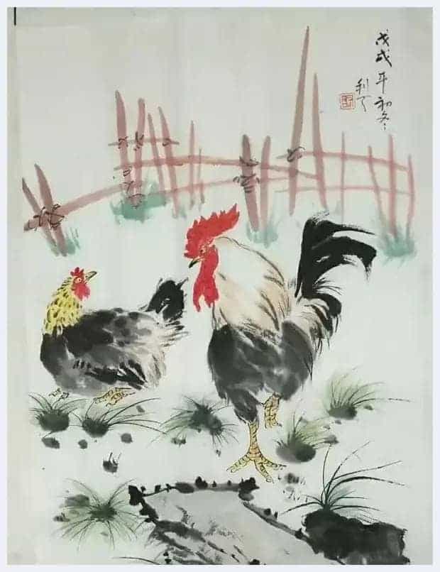 水墨国画写春秋,画家琚利天的国画情怀!_第20张
