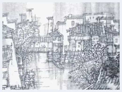 梦里水乡——朱荣耀写生作品_第4张