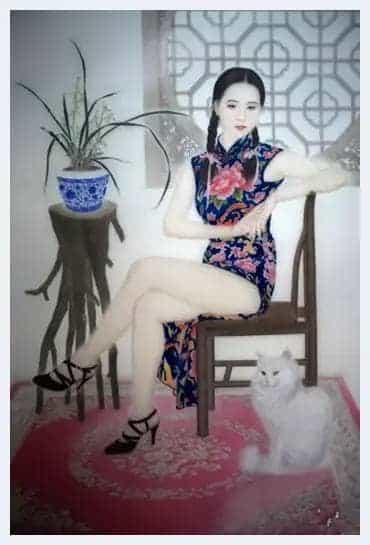 工笔画家谢呈祥是大千画界的灵魂_第1张