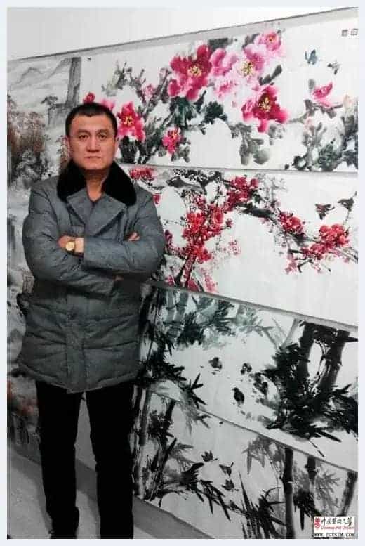 中国滚笔牡丹创始人——李晓民_第1张