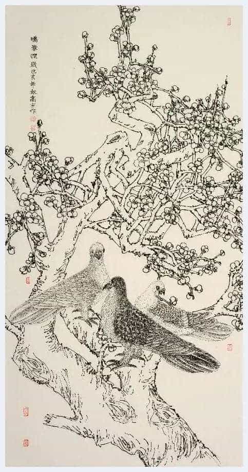 中国画的反哺——读王高吉的钢笔画_第8张