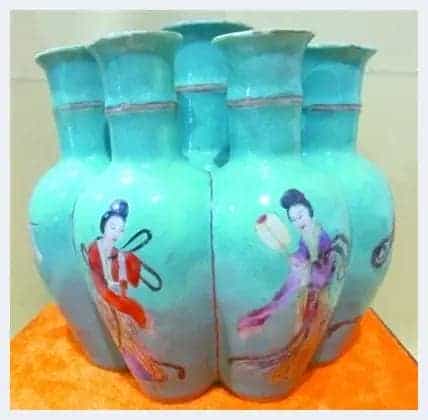 清代粉彩多口瓶鉴藏_第1张