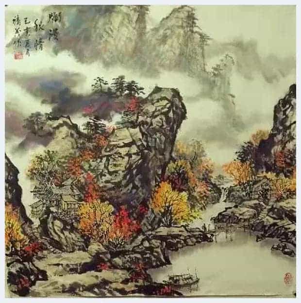 笔墨淋漓抒山水之妙 —— 洪积茂先生山水作品赏析_第10张