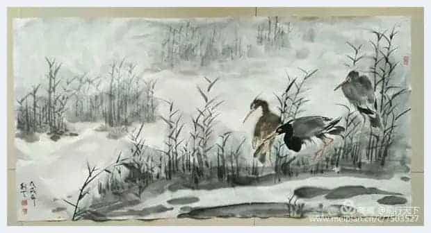 水墨国画写春秋,画家琚利天的国画情怀!_第19张