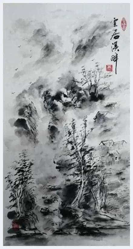 感受深厚底蕴——人民艺术家唐忠华竹笔画作_第13张