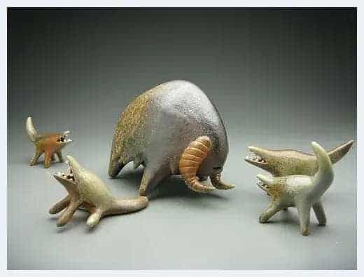 陶瓷作品欣赏：奇特的生物_第7张