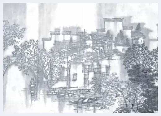 梦里水乡——朱荣耀写生作品_第2张