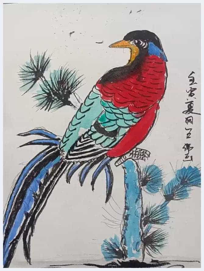 第四届“鸿儒杯”书画大赛王伟优秀作品赏析_第4张
