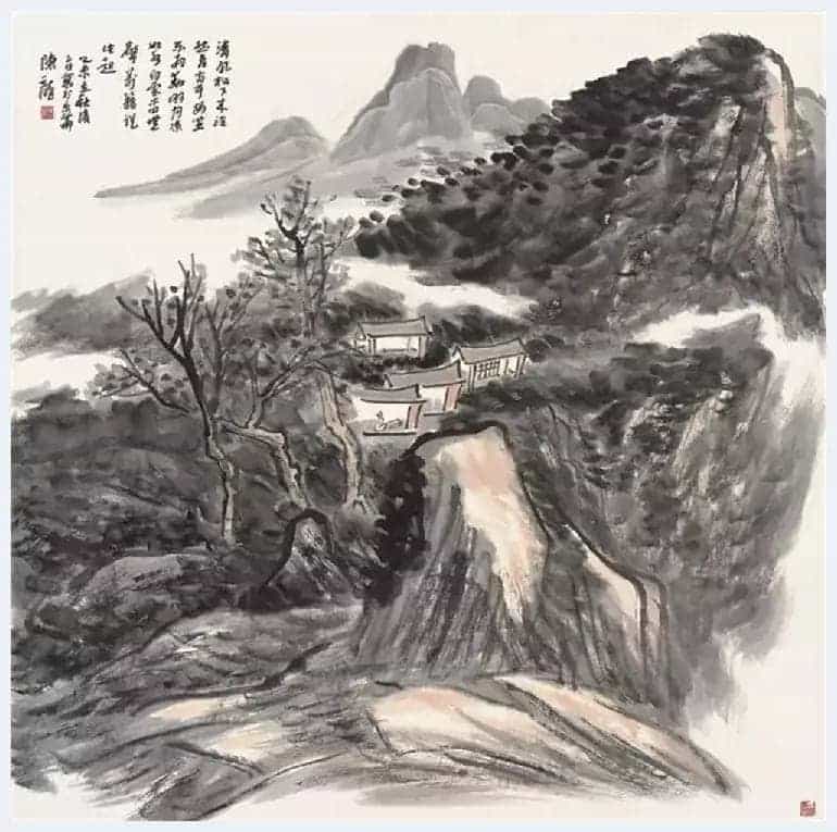 “党旗飘飘喜迎建国70周年”陈龙艺术欣赏_第17张