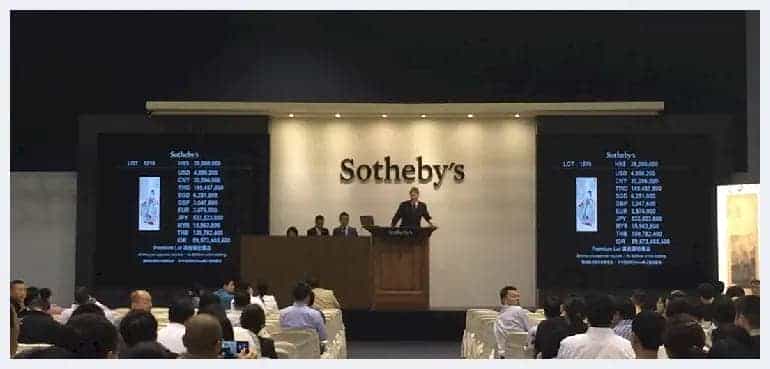 苏富比亚洲区2017年刷新共35个拍卖纪录_第1张