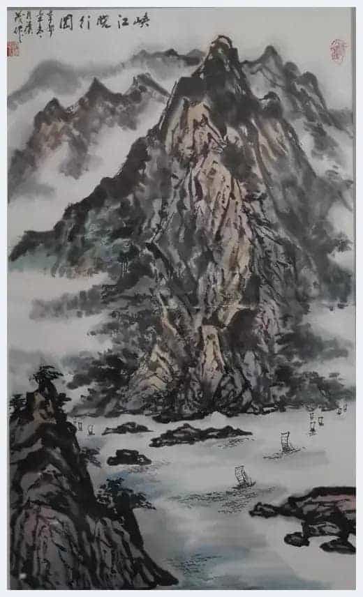 笔墨淋漓抒山水之妙 —— 洪积茂先生山水作品赏析_第8张