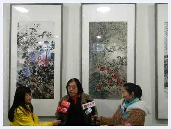 中国画名家邀请展暨睿德轩美术馆开业典礼在京举行_第7张