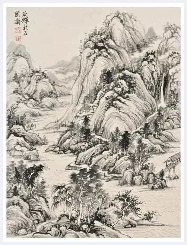 泉石馨境 · 学子风范——阙延辉山水画赏析_第12张