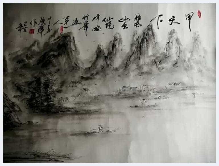 感受深厚底蕴——人民艺术家唐忠华竹笔画作_第10张