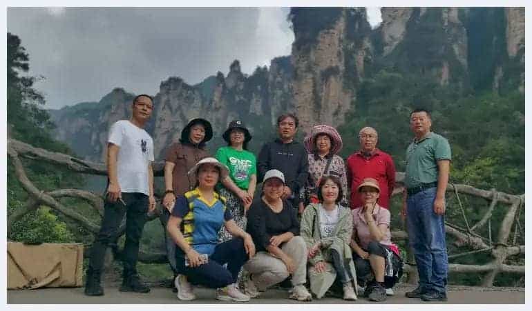 著名画家艾国山水画写生高研班《墨写湘西》_第4张