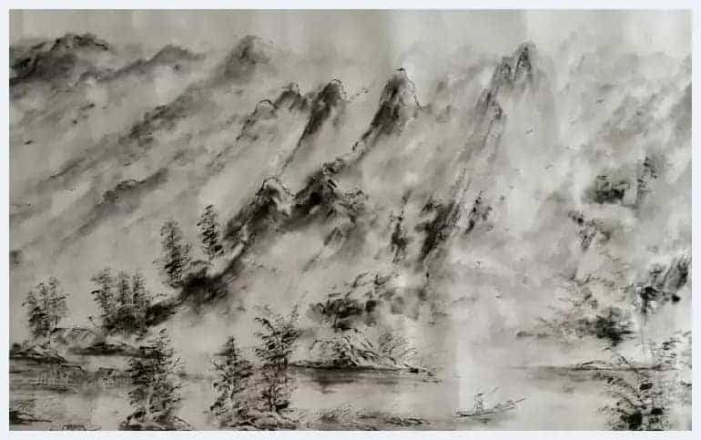 感受深厚底蕴——人民艺术家唐忠华竹笔画作_第11张