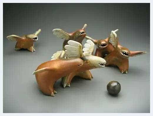 陶瓷作品欣赏：奇特的生物_第4张