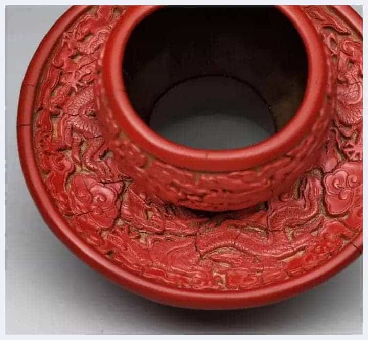明宣德御制剔红云龙纹盏托上拍佳士得_第5张