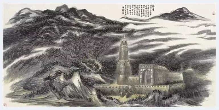 “党旗飘飘喜迎建国70周年”陈龙艺术欣赏_第14张