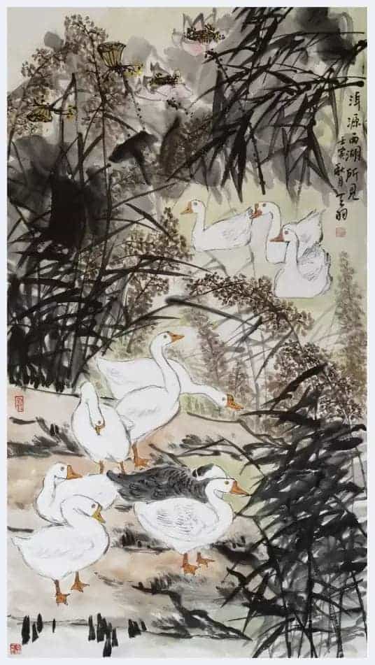 喜迎二十大 翰墨绘华章——著名画家杨跃乐_第13张
